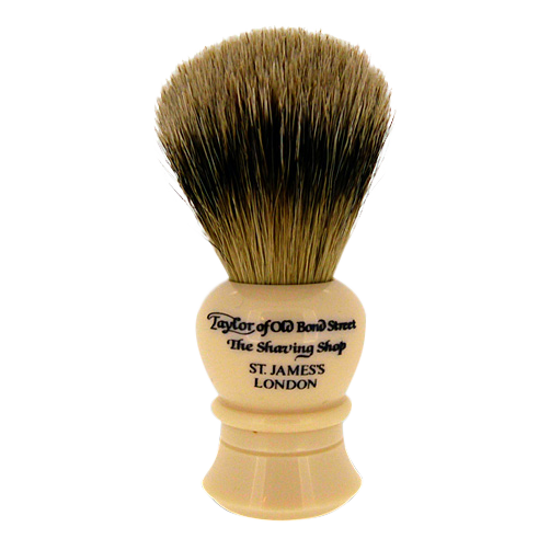 Taylor of Old Bond Street Barberkost 9.5 cm (Ivory, Pure Badger) thumbnail