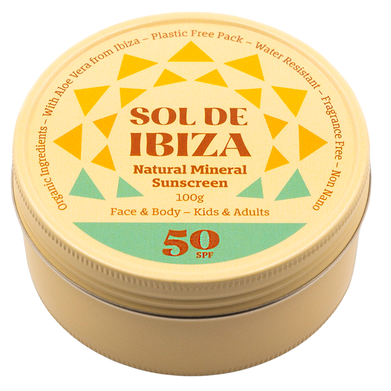 Sol De Ibiza Face & Body Plastic Free Tin SPF50 (100 g) thumbnail