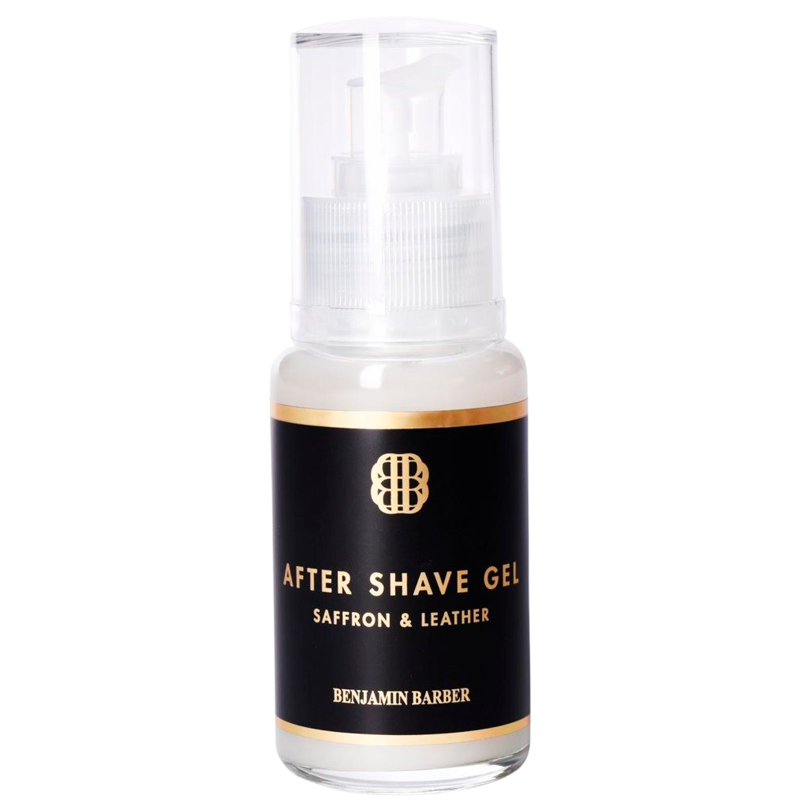 Benjamin Barber Aftershave Gel Saffron & Leather (50 ml) thumbnail