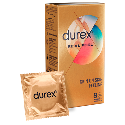 Durex Real Feel Kondomer (8 stk)