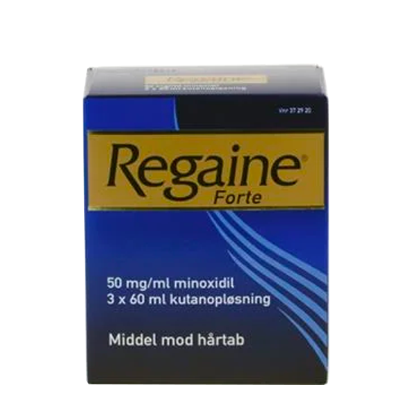 Regaine Forte Kutanopløsning 50 mg (3x60 ml)