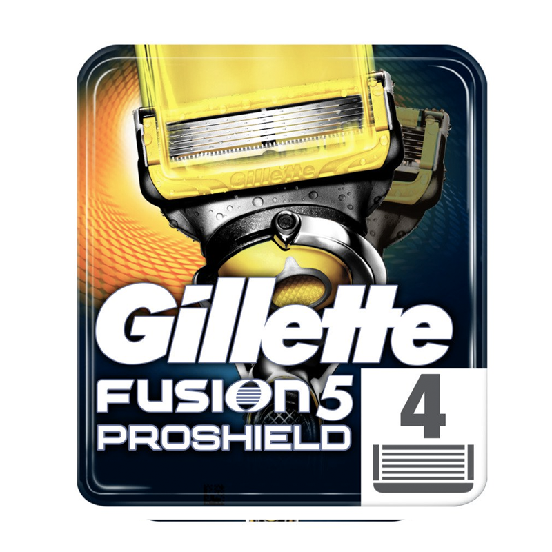 Gillette Fusion5 ProShield Barberblade (4 stk.) thumbnail