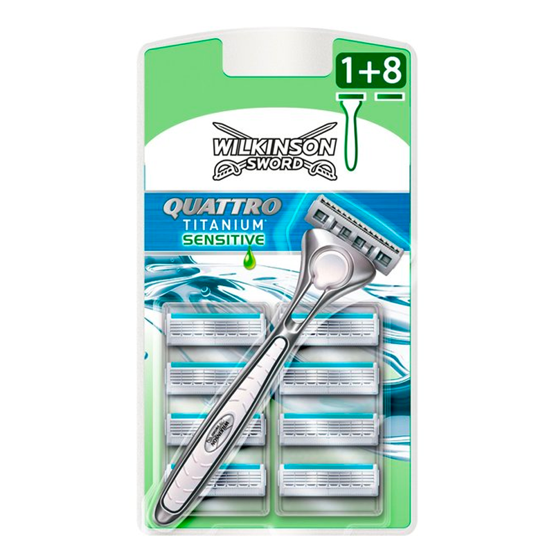 Wilkinson Quattro Titanium Sensitive Rakhyvel