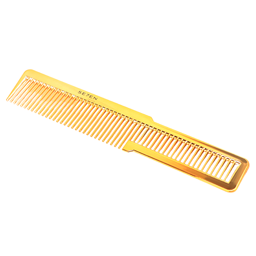 Se7en Styles Gold Flattop Comb