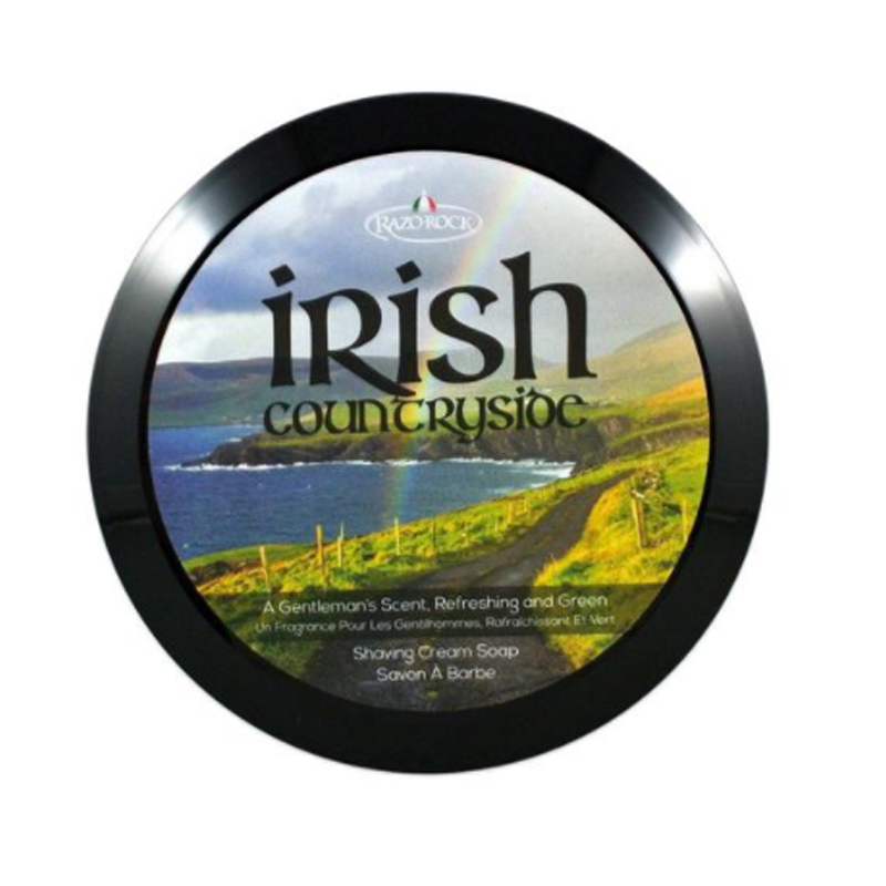 Se RazoRock Irish Countryside Shaving Cream Soap (150 ml) hos Made4men