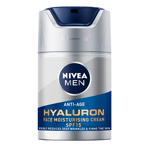 Billede af Nivea Men Hyaluron Ansigtscreme SPF 15 (50 ml) hos Made4men