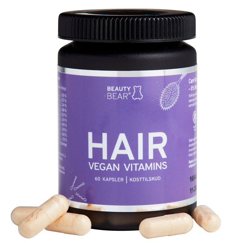 11: Beauty Bear HAIR Vitamins (60 kap)