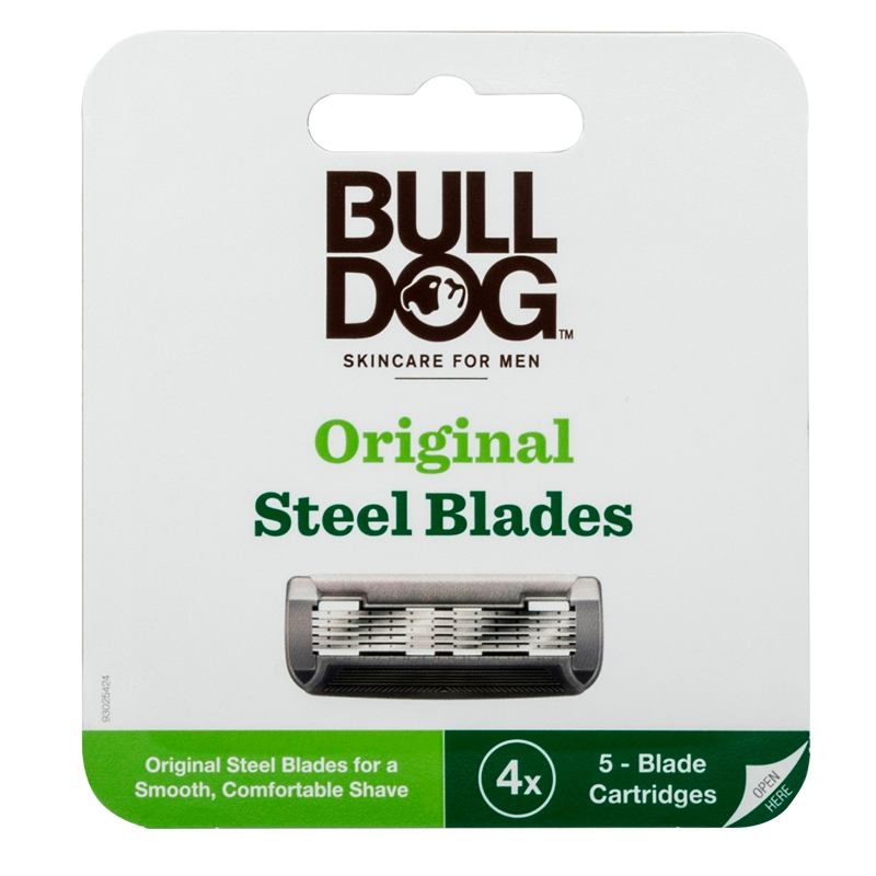 Se Bulldog Original Steel Blades (4 stk) hos Made4men