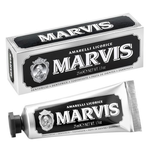 Marvis Tandpasta Liccorise Mint - Rejsestørrelse (25 ml)