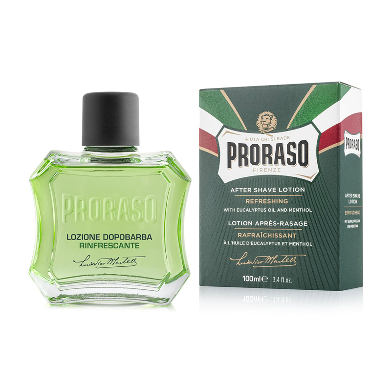 Proraso Aftershave Splash - Eucalyptus Oile & Menthol (100 ml)