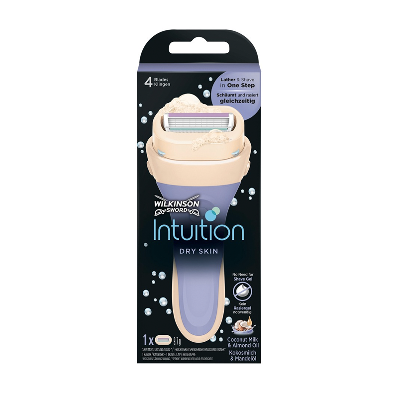 Wilkinson Sword Intuition Dry Skin Barberskraber (Inkl. 1 Barberblad)
