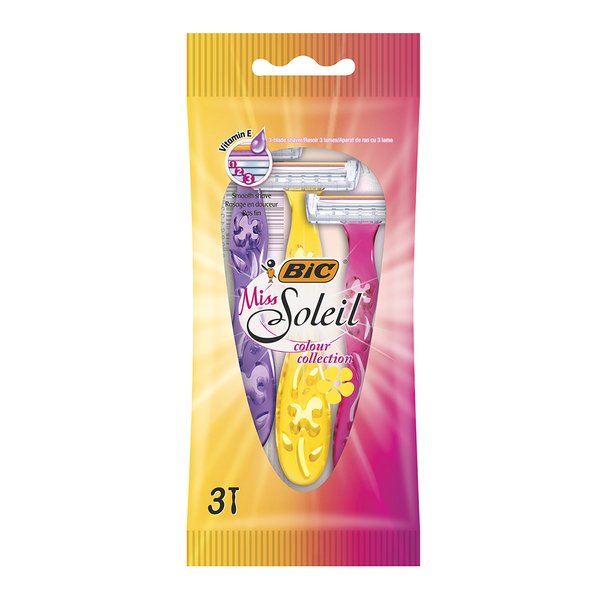 BIC MISS Soleil Special Edition Engangsskrabere (3 Stk) thumbnail